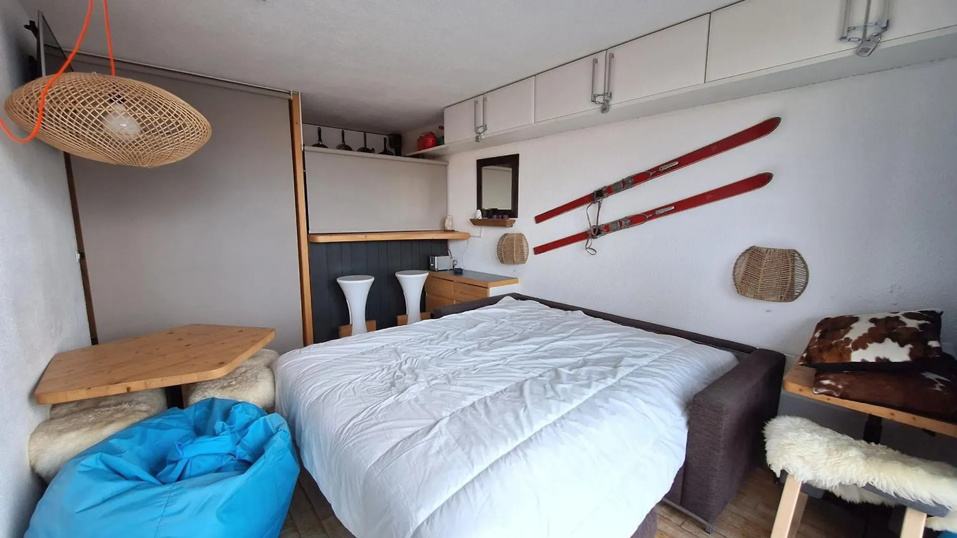 Charmant 2 Pieces 5 Pers. Au Pied Des Pistes Aux Arcs 1800, Balcon, Wifi, Parking - Fr-1-411-888 Les Arcs  0*, Les Arcs (Savoie) France